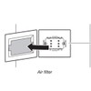 2X Aqualogis Antibac-Air Compatible with Whirlpool ANT001 481248048172 ANT002 Antibacterial