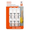 BLACK+DECKER Wire Toggle Hooks, Quick Stick Adhesive, Removeable, 6 Wall