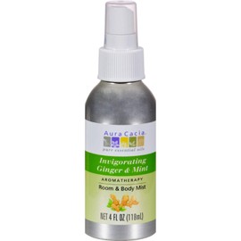Aura Cacia - Aromatherapy Mist Ginger Mint - 4 fl oz
