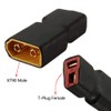 LINSYRC 2 Pairs XT90 to T-Plug Connector RC Male Female