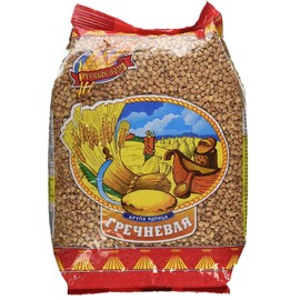 "Russkoe Pole" Buckwheat groats 30.8 Oz/ 900 grams 100% Whole grain Pack of 1