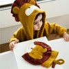 KIKADU Lion Face Cloth, Children's Wash Cloth with Animal Face