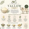 Crema Natural De Sebo De Res Alimentado Con Pasto Tallow