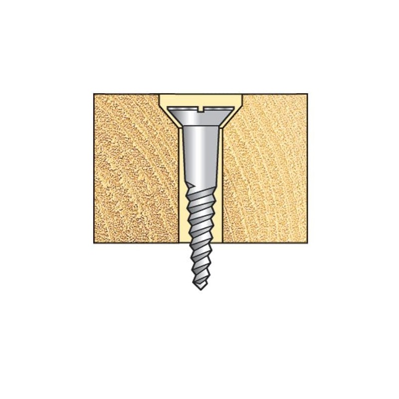 Trend HSS Adjustable 5/8 Inch Countersink with 7/32 Inch Drill