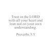 CafePress Trust In The LORD With All Your Heart And