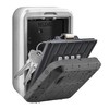 BenRich Outdoor Wall Mounted Key Safe with 4-Digit Combination, Resettable