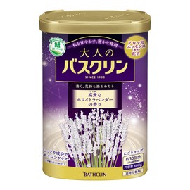 Adult Bath Cleans, Noble White Lavender Scent, 21.3 oz (600 g) (Approx. 30 Servings), Bath Cosmetics