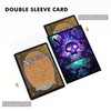 Katomula 100 MTG Card Sleeves with 100 Inner Sleeves, Textured