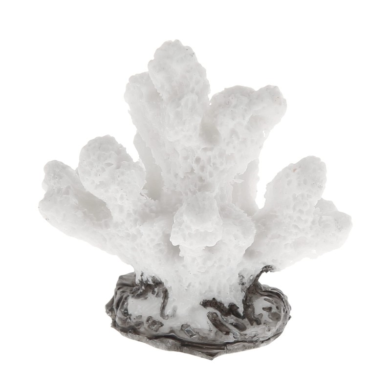 VOCOSTE Coral Reef Decor, Mini Faux Coral Decor for Aquarium