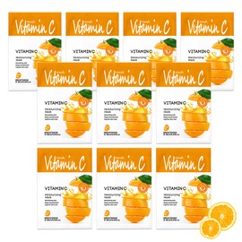 10 Pcs Facial Sheet Face Mask Set,Hydrating Face Mask Sheets Set For All Skin Types(S)