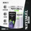 Bcaas Aminoácidos Green 500g 50 Servicios Sabores