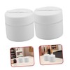 FRCOLOR 8pcs Travel Containers Double Layer Plastic Cream Jars with