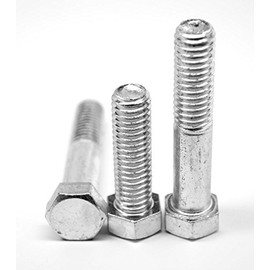 M36 x 4.00 x 140 MM (FT) Coarse Thread DIN 931 / ISO 4014 Class 8.8 Hex Cap Screw (Bolt) Medium Carbon Steel Zinc Plated Pk 10