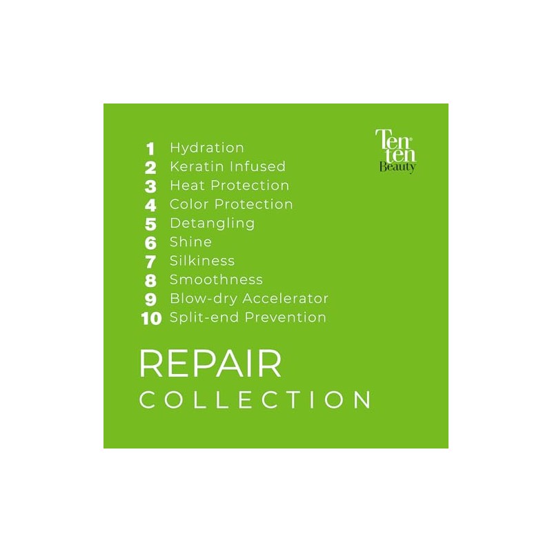 TEN TEN Shampoo Repair Sulfate Free 300 ml
