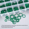 Pack of 270 Sealing Rings Set, O Ring Assortment, Purple