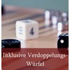 Premium Backgammon 5 Dice Set with Doppler Dice - 5