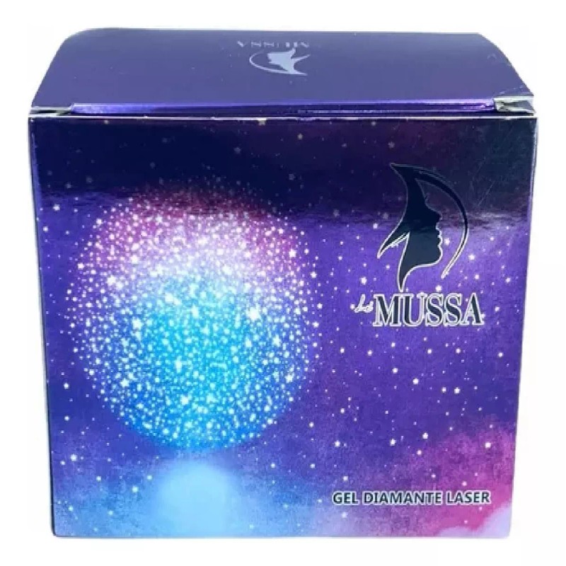 Lé Mussa Gama Gel Uv Para Uñas Efecto Diamante Láser