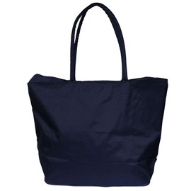 Cham Cham - Women's Anchor Beach Bag Textile Fabric with Zip 3600044, Dark blue, white