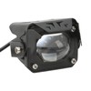 LED Electric Bike Light Aluminum Alloy High Brightness Bicolor Lens