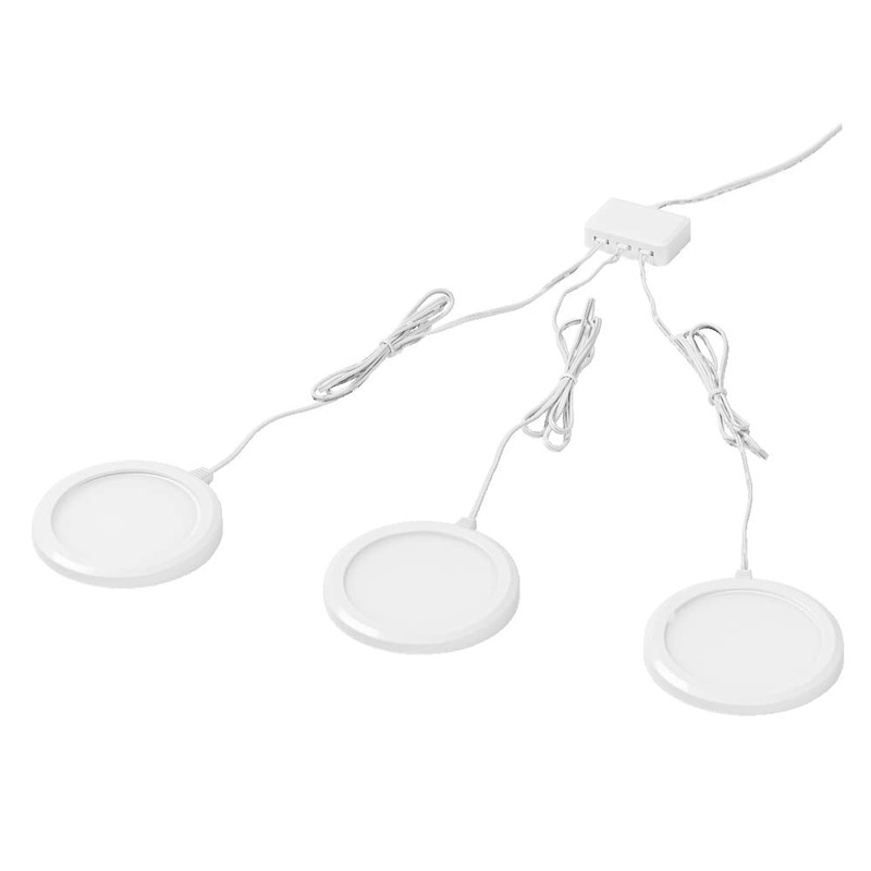 LEDVANCE SMART+ WiFi Under Cabinet Light, Round, White, 6.5 W,