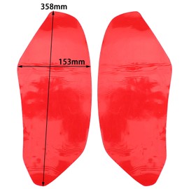Topteng Motorcycle Tank Pads Traction Grips Protector 2-Piece Kit Fit for Aprilia RSV4 2016-2020
