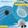 Pushglossy 13 Pcs Swimming Pool Water Jet Connectors Replacement Parts