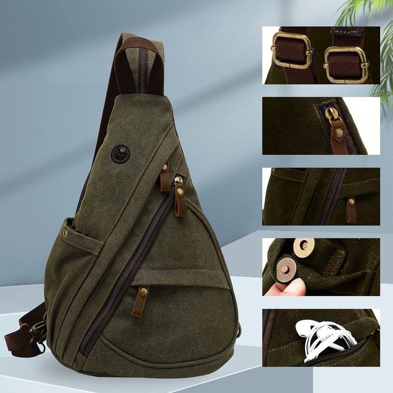 Shoulder Backpack Shoulder Bag Cross Bag, Small Capes Sling Backpack