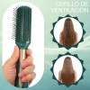 6 Piezas Herramientas De Peluquería Peine Redondo Para Peluq