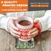 Great Coasters (Set of 2) Square/Glossy Quality Coasters/Tabletop Protection for