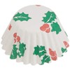 Fox Run 4972 Christmas Holly Petit Four Bake Cups, 100