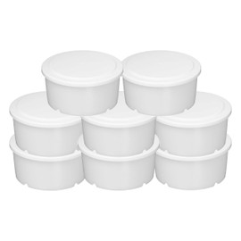 Pearl Metal D-5704 Polycarbonate (PC) Ice Cups, Set of 8, Easy to Use, White