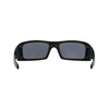 Oakley Gascan Sunglasses Polished Black with Grey Lens + Sticker