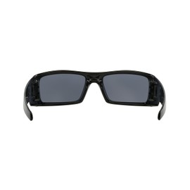 Oakley Gascan Sunglasses Polished Black with Grey Lens + Sticker