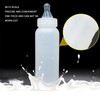 10pcs Small Animal Feeding Bottle Soft Silicone Nipple Thickened Pet