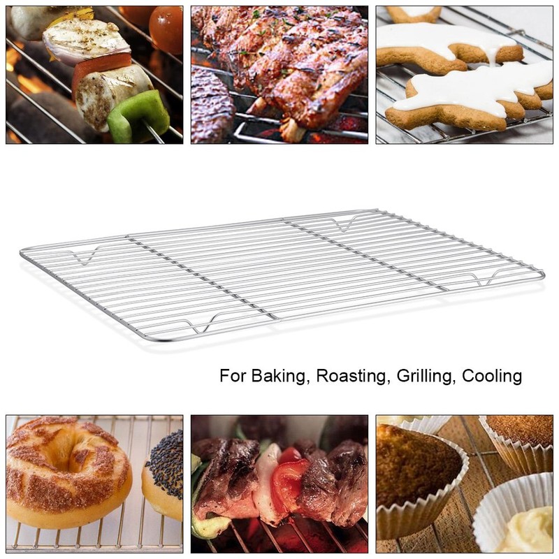 P&P CHEF Cooling Baking Rack Pack of 2, Stainless Steel