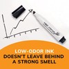 BIC Intensity Black Low Odor Dry Erase Markers, Chisel Tip,
