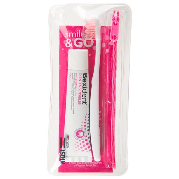 ISDIN Bexident Sensitive Teeth Travel Kit Pasta 25ml + Toothbrush