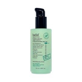 Belief Problem Solution Vegan Essence 50ml, Moisturizing Essence for Troubled Skin / 빌리프 프라블럼 솔루션 비건 에센스 50ml 트러블성피부 수분에센스