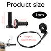 1 Pair of Gas Grips, Motorcycle Handlebar Grips 7/8 Inch