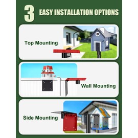 XDW-GIFTS Bird House Pole, 1 Pack 92 Inch Metal Bird Feeder Pole for Outdoor, with 5-Prong Heavy Duty Base for Birdhouse Mounting, Weather Station