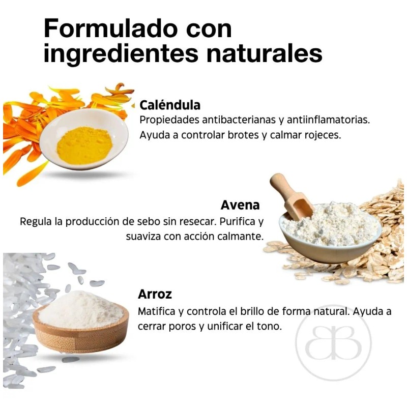 Rubor En Polvo Mate Biotiks Natural Anti Acné 6 G
