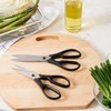 JAJU 2P set of kitchen scissors that fits well in