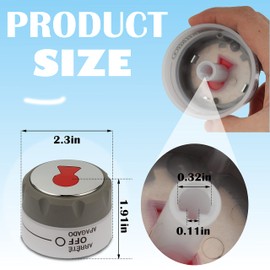 UYZO 91538 Lighted Control Knobs 2 Pack for Weber Summit Grills,Fit for E-470, E-670, S-460, S-470, S-660, S-670 etc.