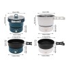 TBvechi 1.6L Mini Hot Pot Multifunction Split Electric Cooker with