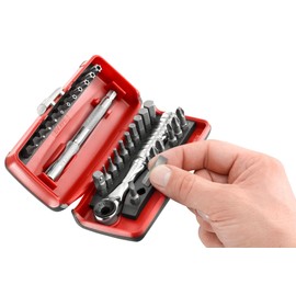 R.pej31pb 1/4in Bit Ratchet Set 31pc