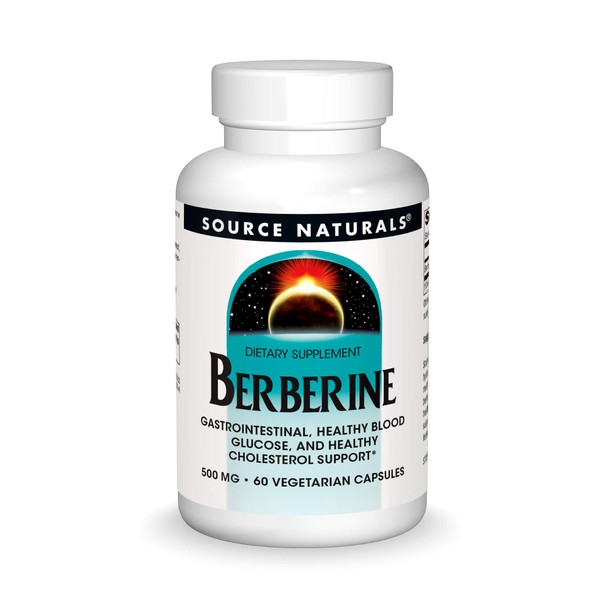 Source Naturals Berberine Vegetable Capsule, for Gastrointestinal Support* - 60