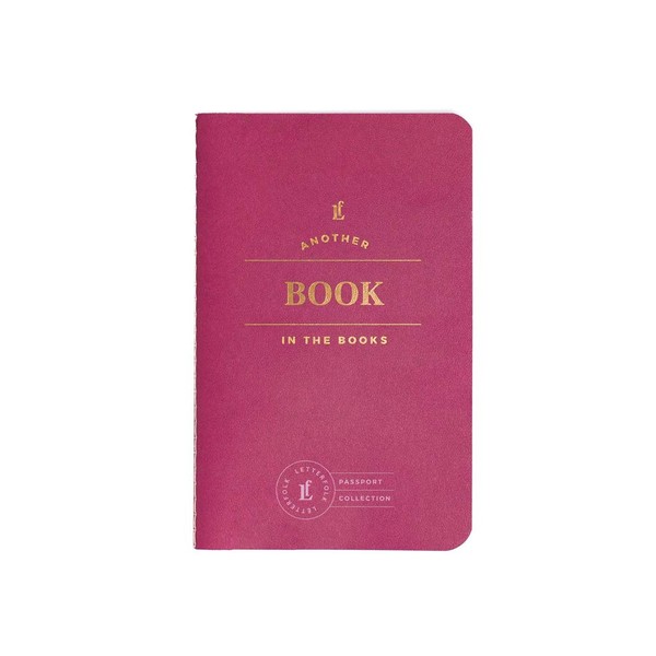 Letterfolk Book Passport Journal — Pocket-sized Reading Book (3.5" W x 5.5" H)