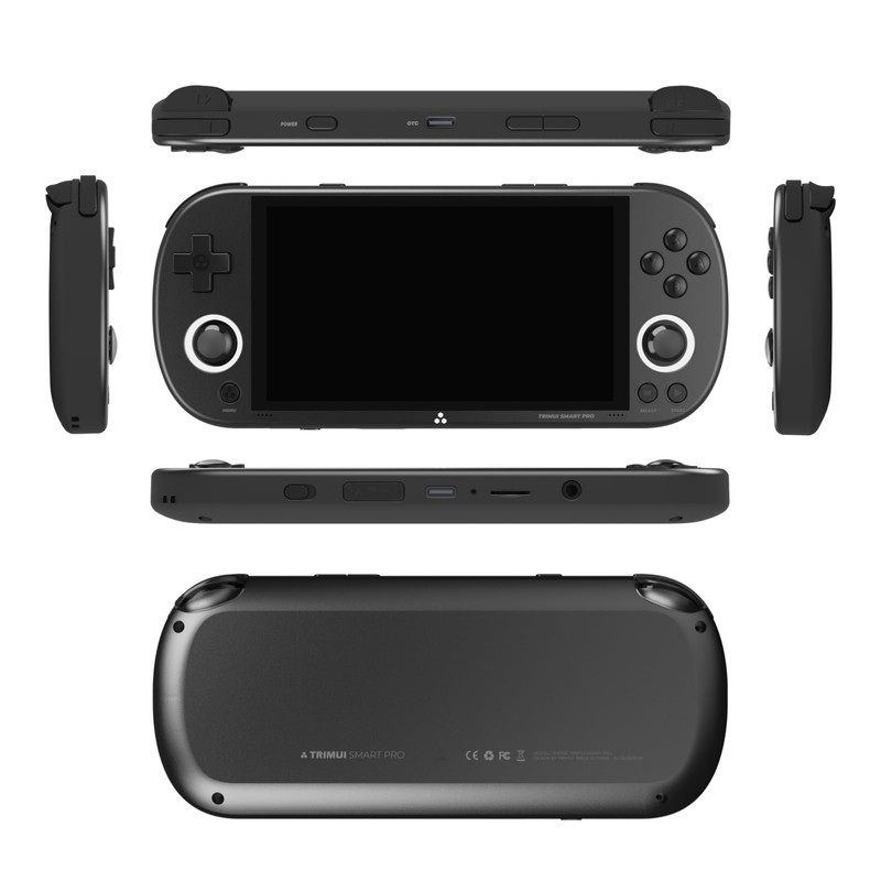 Trimui Smart Pro Retro Handheld Game Console, 5" IPS Screen