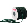 Dk Green Velvet Ribbon Single Sided,1/4 Inch X 50Yards Spool