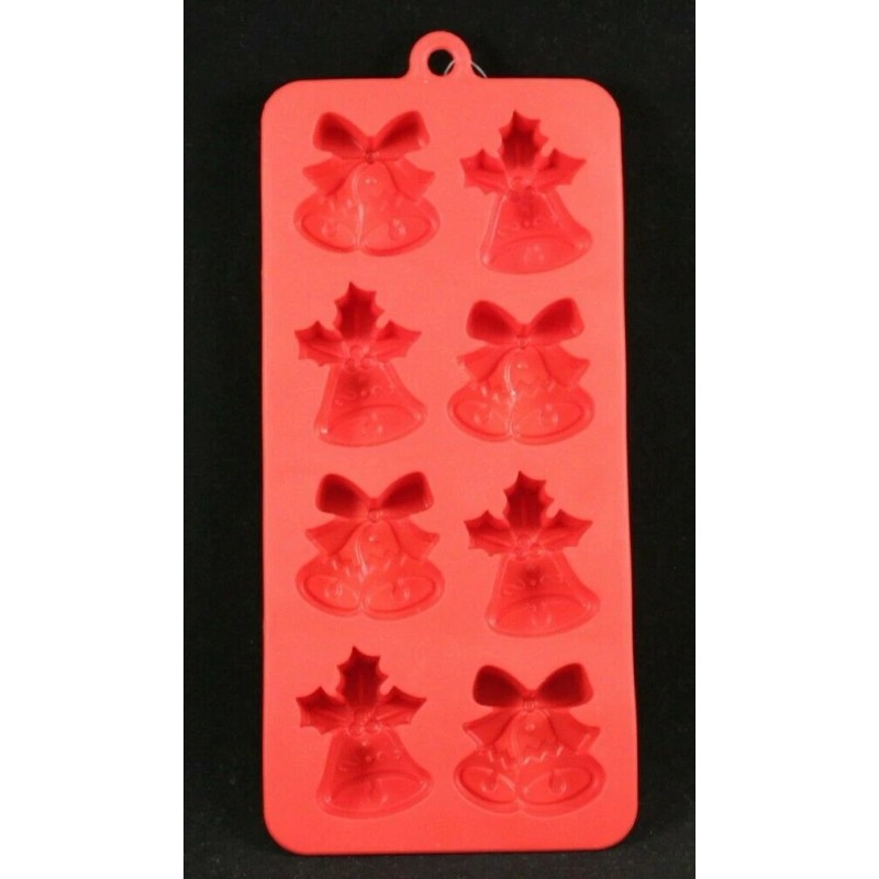 Christmas Bells Novelty Ice Cube - Ice Mold Tray -